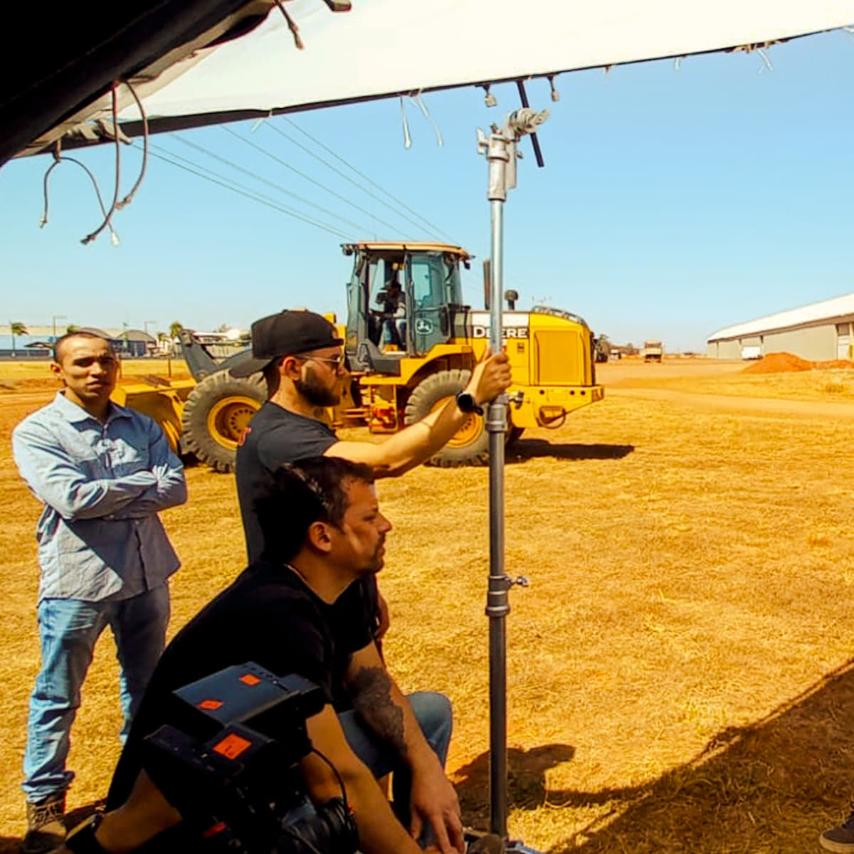 Bastidores das entrevistas do documentário